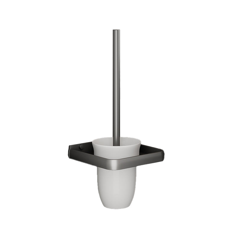 BowLift | Gray bathroom accessories as a single piece or as a set with towel holder/bathroom shelf/robe hooks