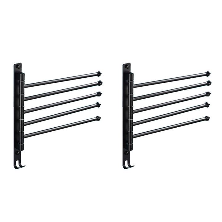 BowLift | 2-piece towel bar made of stainless steel Modern 13.6" B bathroom accessory set