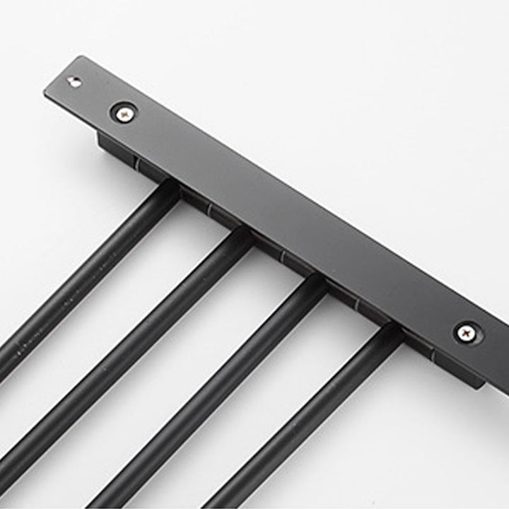 BowLift | 2-piece towel bar made of stainless steel Modern 13.6" B bathroom accessory set
