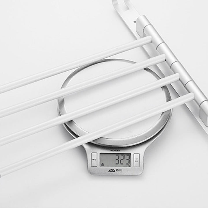 BowLift | 2-piece towel bar made of stainless steel Modern 13.6" B bathroom accessory set