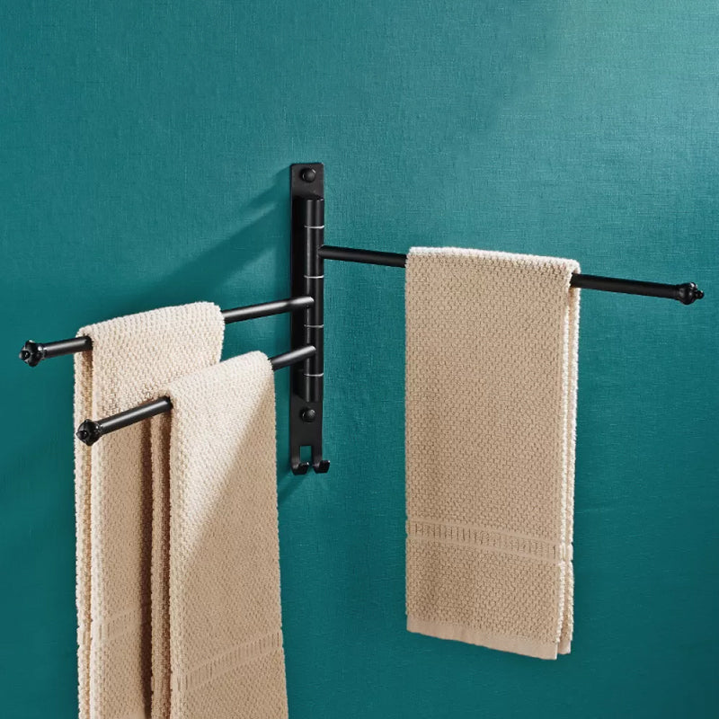 BowLift | 2-piece towel bar made of stainless steel Modern 13.6" B bathroom accessory set