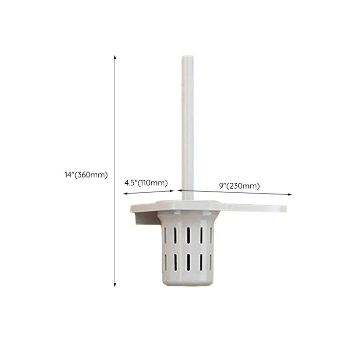 BowLift | White Bathroom Accessory Set Contemporary Aluminum Bathroom Accessory Kit with Towel Holder