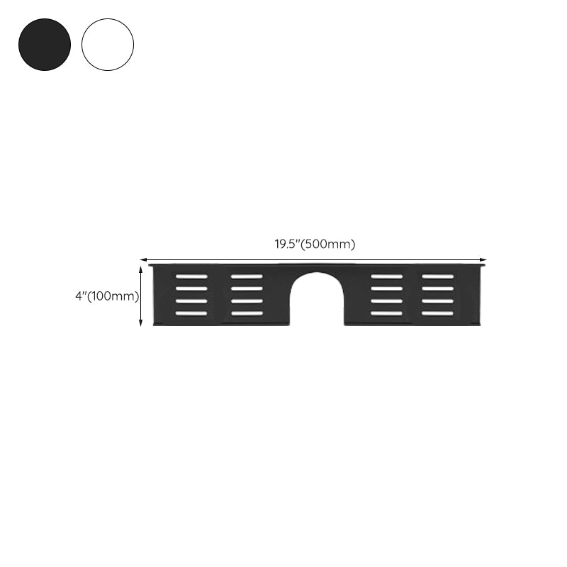 BowLift | 2-piece modern bathroom hardware set bathroom shelf made of aluminum