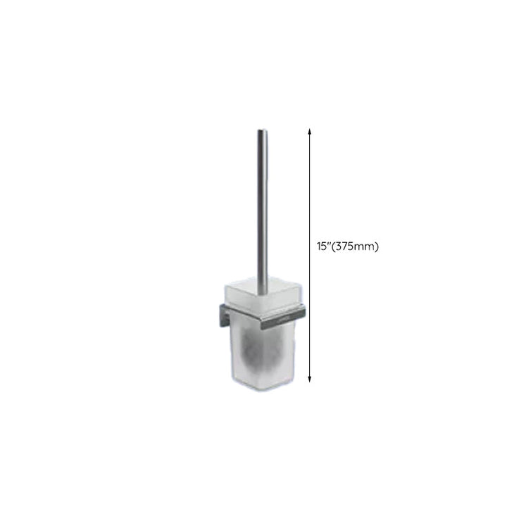BowLift | Contemporary bathroom accessory set made of aluminum with towel holder/bath shelf