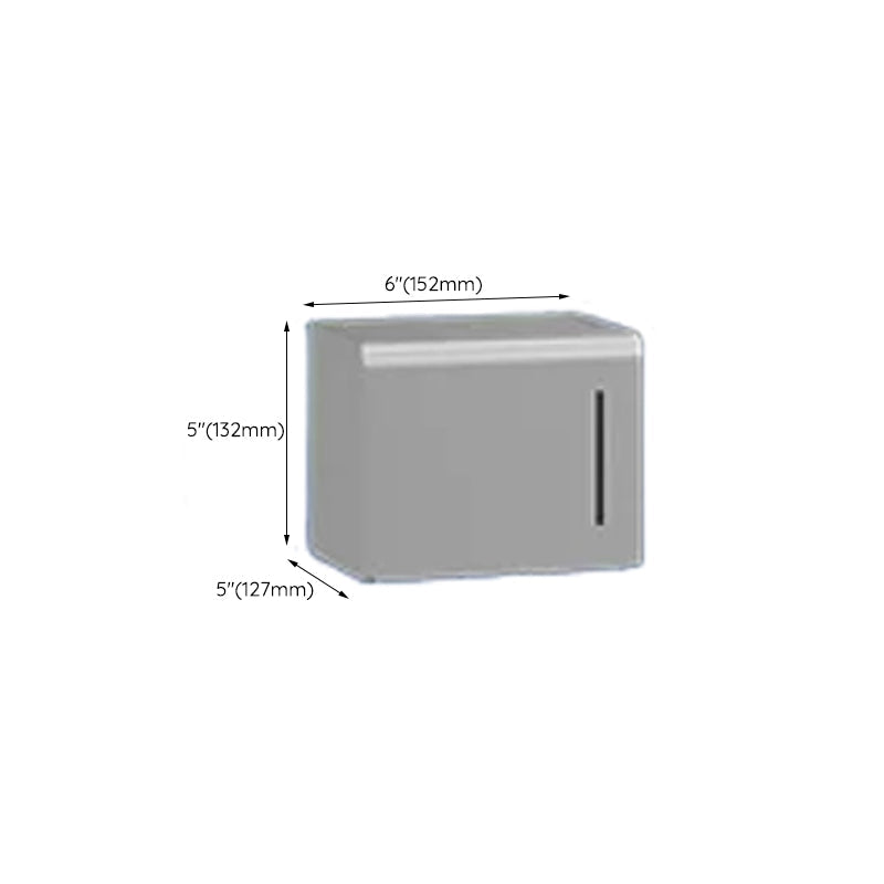 BowLift | Contemporary bathroom accessory set made of aluminum with towel holder/bath shelf
