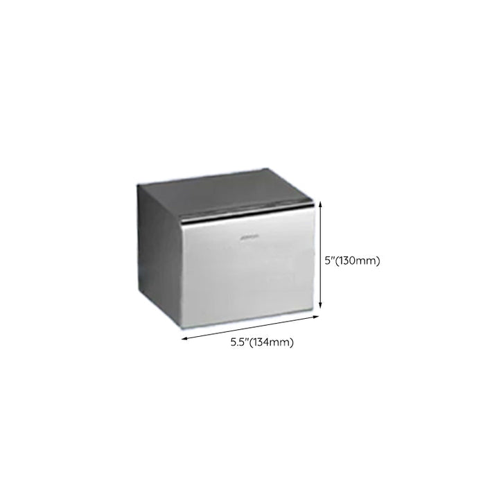 BowLift | Contemporary bathroom accessory set made of aluminum with towel holder/bath shelf