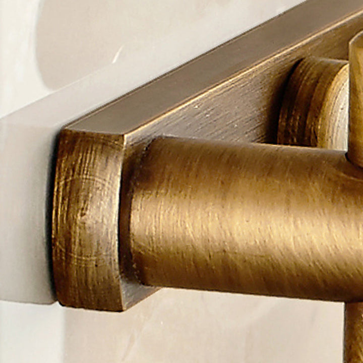 BowLift | Traditional Bathroom Accessory Set Gold Paper Holder Bathroom Set