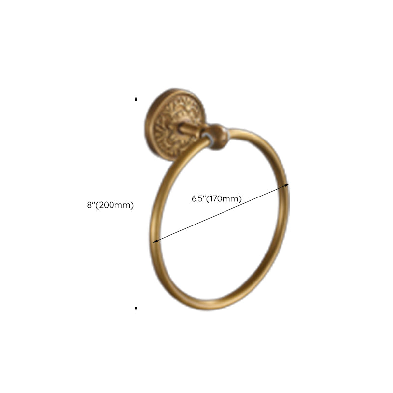 BowLift | Traditional Bathroom Accessory Set Gold Paper Holder Bathroom Set