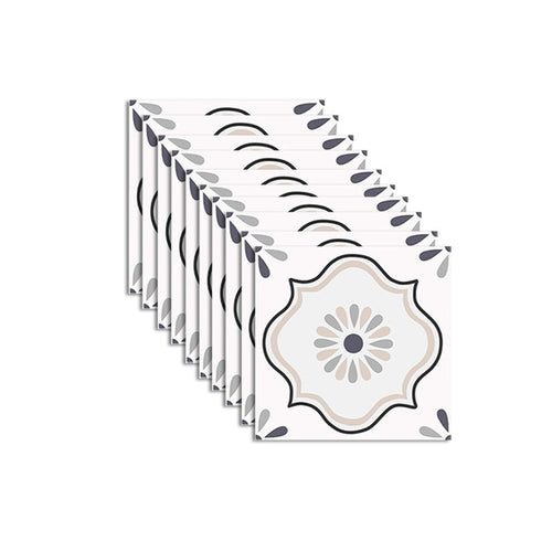BowLift | Square Indoor Vinyl Flooring Self-adhesive Flower Pattern Waterproof Vinyl Flooring