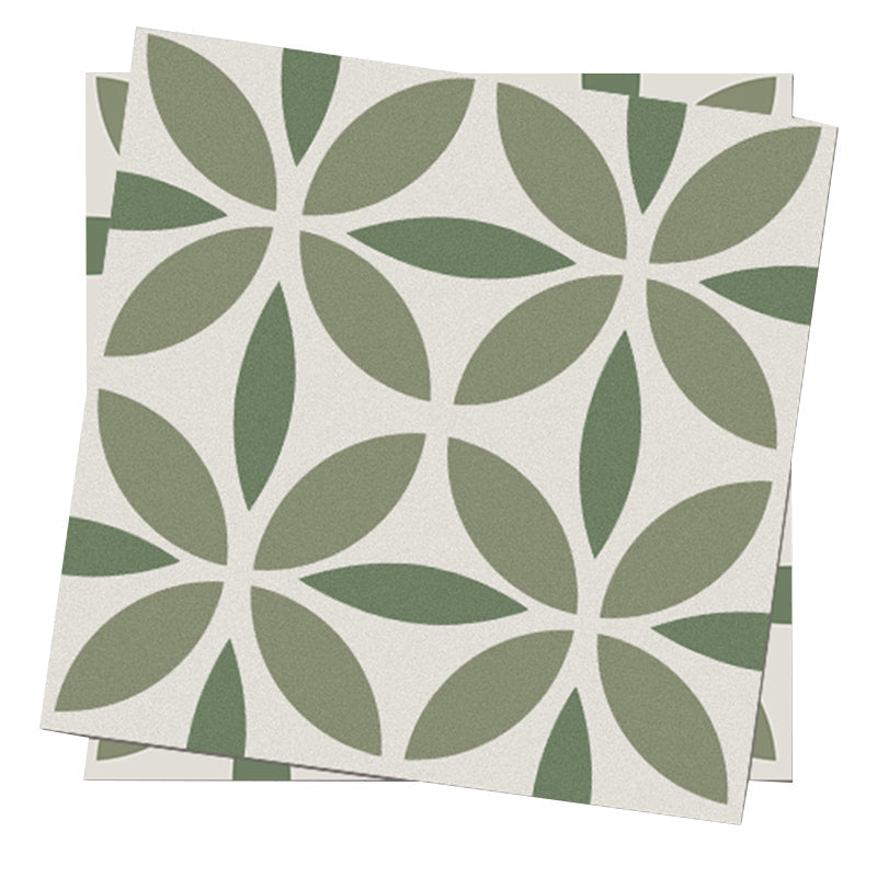 BowLift | Indoor Vinyl Tiles Flower Pattern Peel and Stick Waterproof Square Vinyl Tile