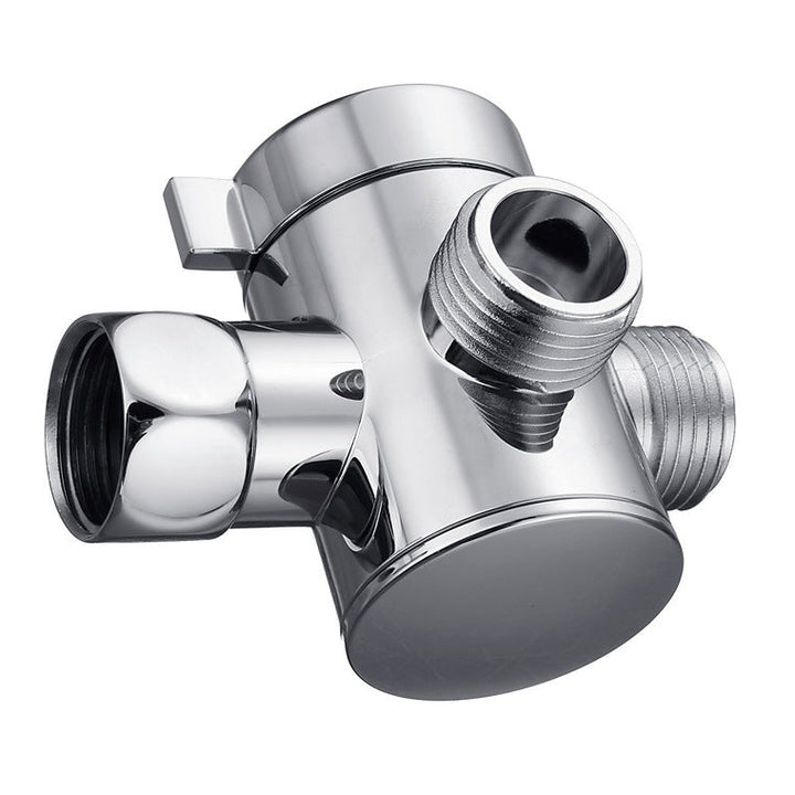 BowLift | Silver Dual Shower Head 3 Settings Medium Flow Wall Mounted Shower Head