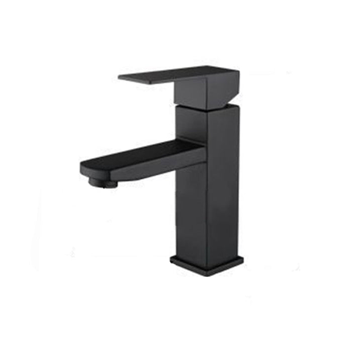BowLift | Modern Sink Faucet Centerset Bathroom Sink Faucet in Black
