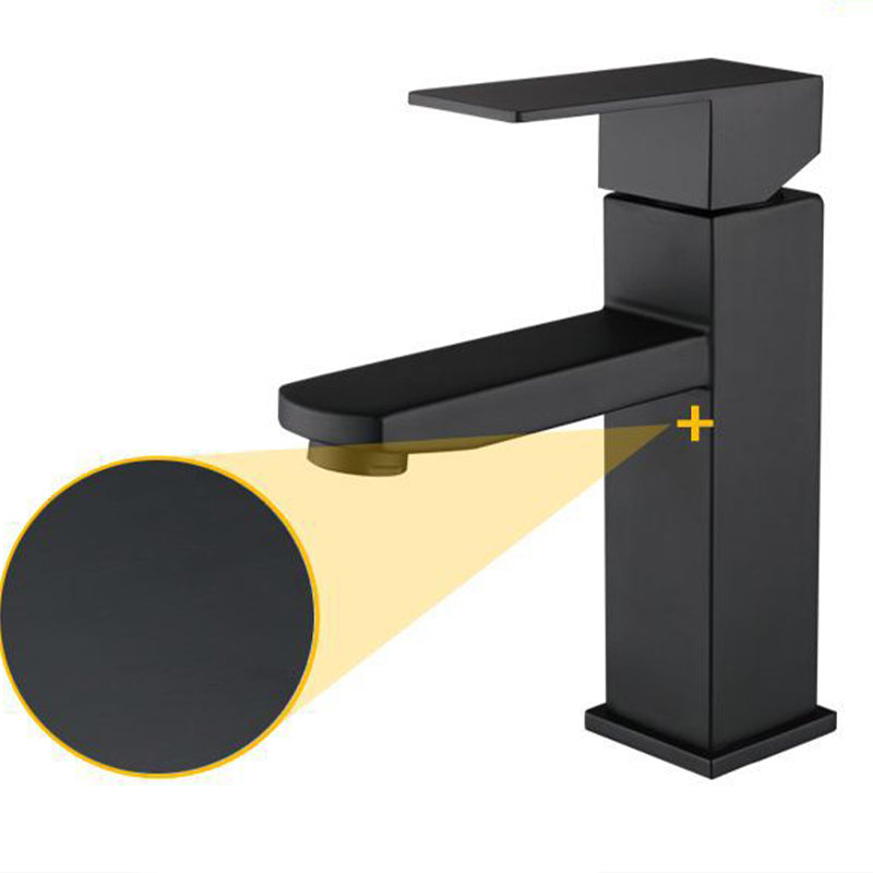 BowLift | Modern Sink Faucet Centerset Bathroom Sink Faucet in Black