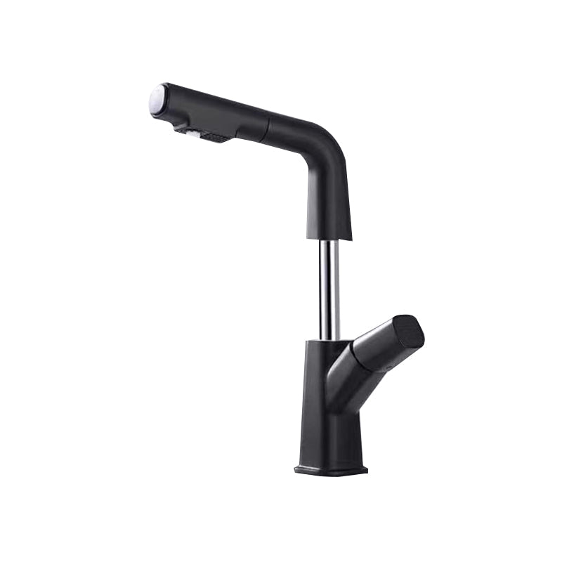 BowLift | Modern Centerset Bathroom Faucet Solid Color Copper Sink Faucet