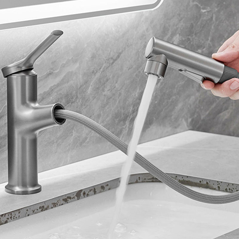 BowLift | Modern Center Set Faucet Copper Center Set Vanity Faucet for Bathroom