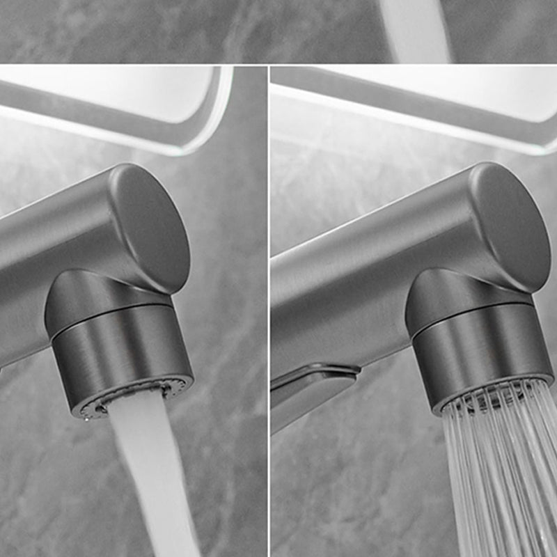 BowLift | Modern Center Set Faucet Copper Center Set Vanity Faucet for Bathroom