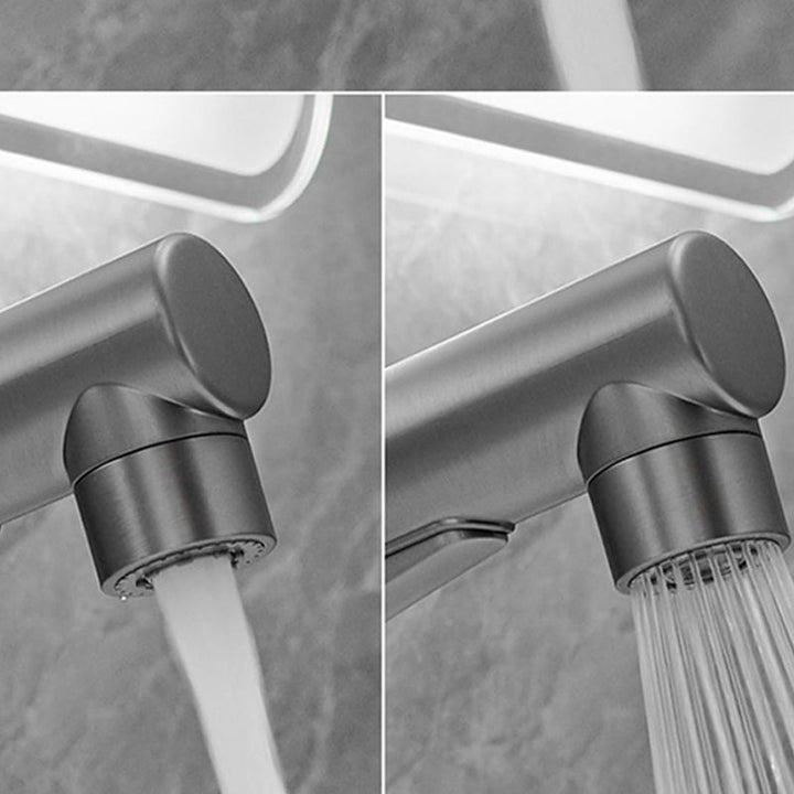 BowLift | Modern Center Set Faucet Copper Center Set Vanity Faucet for Bathroom