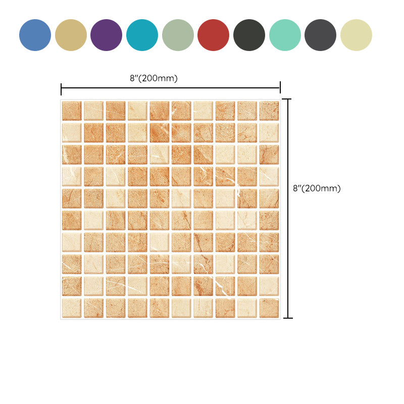 BowLift | Peel and Stick Mosaic Tile Waterproof Square Peel and Stick Tile for the Kitchen 20-Pack