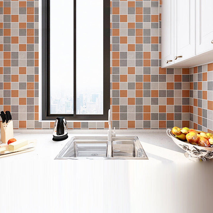 BowLift | Modern Mosaic Tiles Smooth Peel & Stick Backsplash Wallpaper for Kitchen