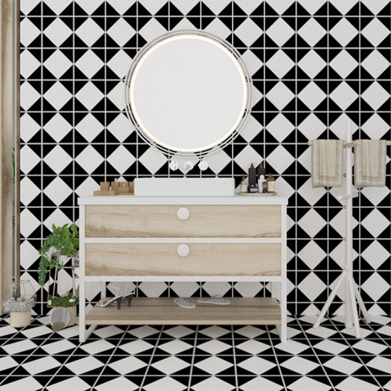 BowLift | Modern PVC Flooring Peel and Stick Geometric Printed Vinyl Plank Flooring