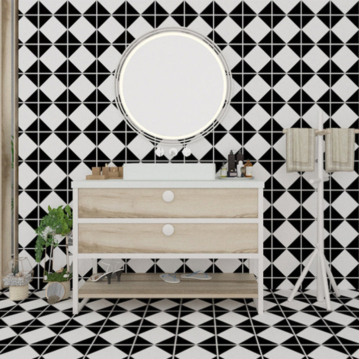 BowLift | Modern PVC Flooring Peel and Stick Geometric Printed Vinyl Plank Flooring