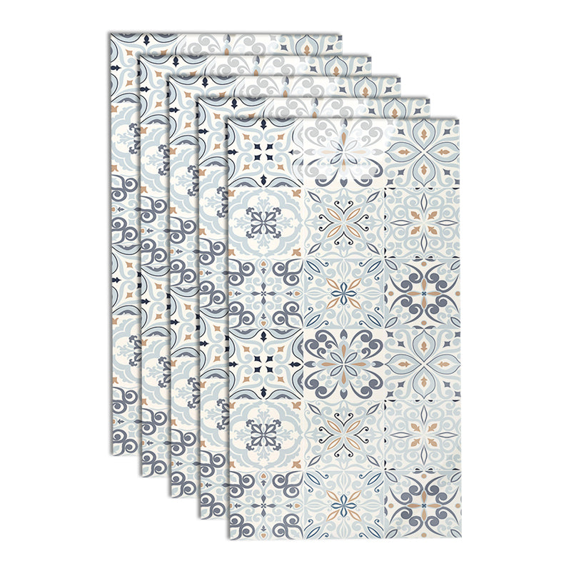 BowLift | PVC Peel and Stick Tile 12" x 23" Rectangular Grid Waterproof Peel and Stick Tiles 10 Pack