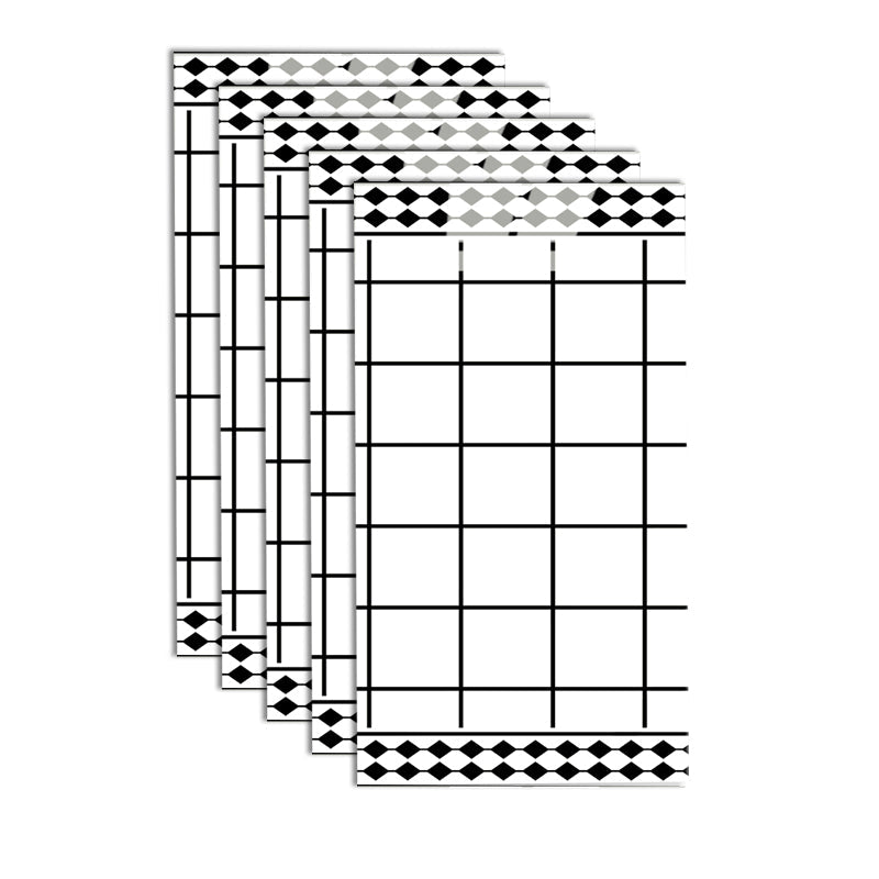 BowLift | PVC Peel and Stick Tile 12" x 23" Rectangular Grid Waterproof Peel and Stick Tiles 10 Pack