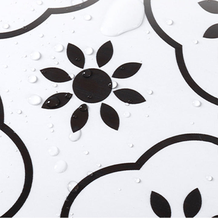 BowLift | PVC Peel and Stick Tile 12" x 23" Rectangular Grid Waterproof Peel and Stick Tiles 10 Pack