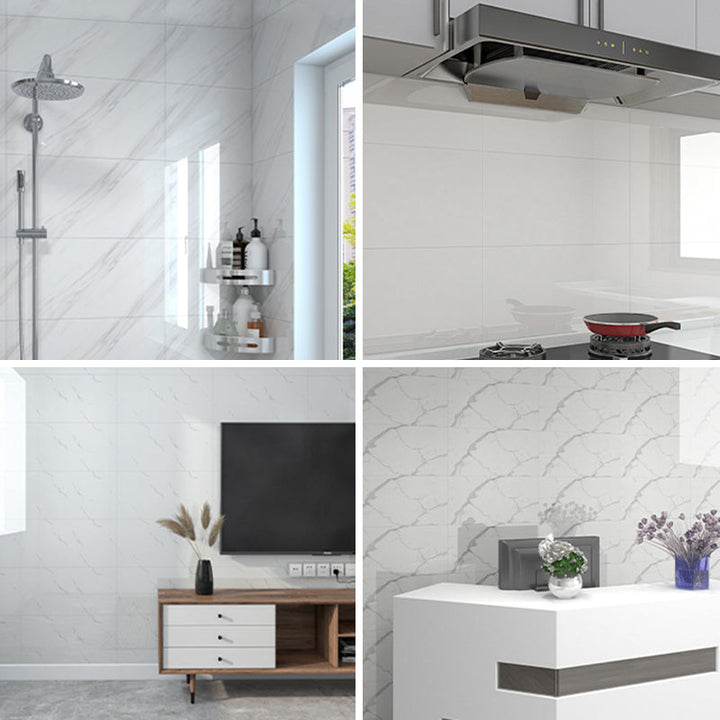 BowLift | Modern Splash Protection Tiles Smooth Splash Protection Wallpaper for the Kitchen