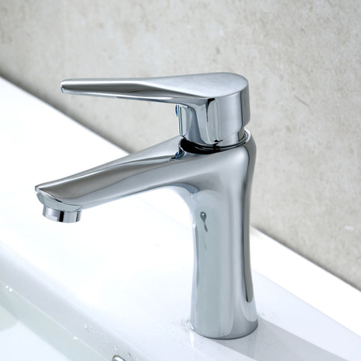BowLift | Single Hole Basin Tap Lever Handle 1 Hole Faucet for the Bathroom