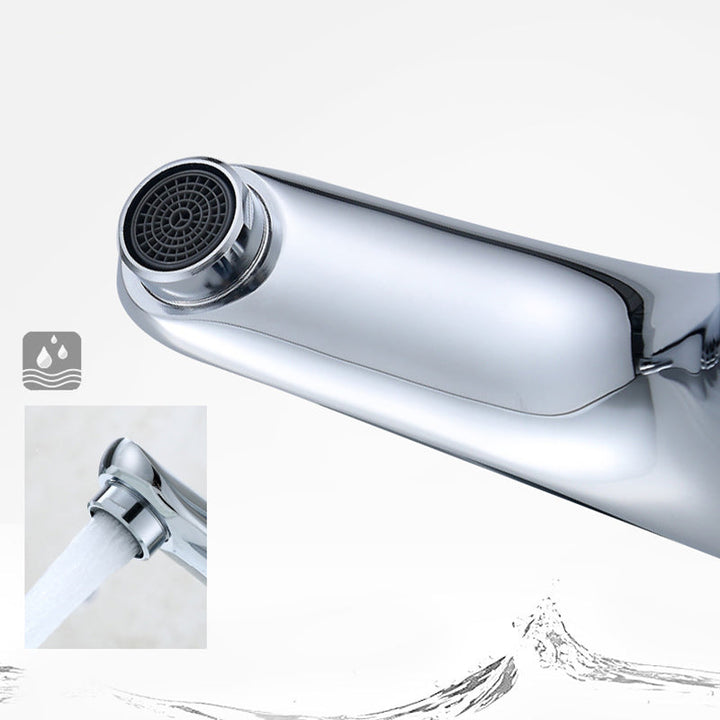 BowLift | Single Hole Basin Tap Lever Handle 1 Hole Faucet for the Bathroom