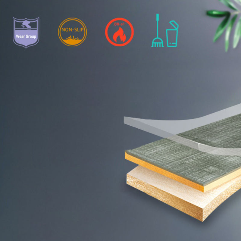 BowLift | PVC flooring stone design peel & stick square vinyl floor for the living room