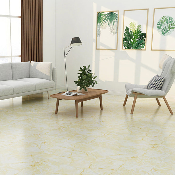 BowLift | PVC Flooring Peel & Stick Stone Design Square Vinyl Floor for the Living Room