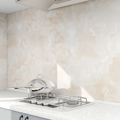 BowLift | Modern Splash Guard Tile Waterproof Marble Print Peel and Stick Tile for the Kitchen