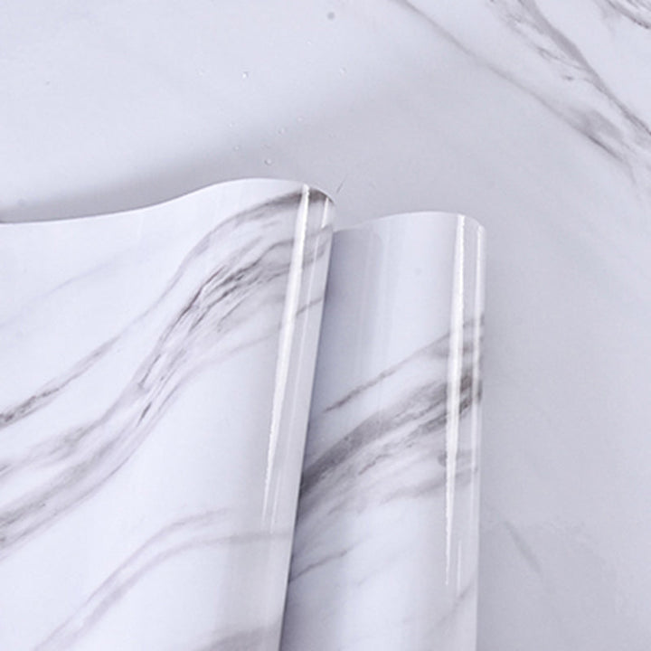 BowLift | Modern Splash Guard Tile Waterproof Marble Print Peel and Stick Tile for the Kitchen