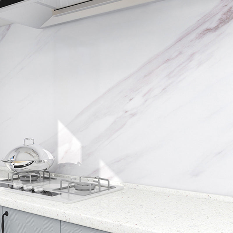 BowLift | Modern Splash Guard Tile Waterproof Marble Print Peel and Stick Tile for the Kitchen