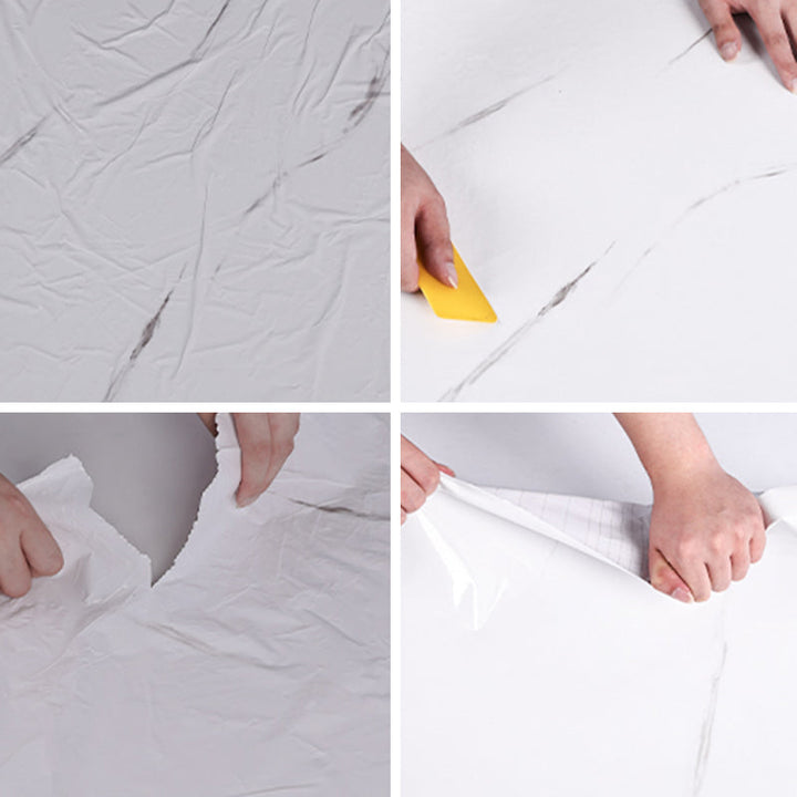 BowLift | Modern Peel and Stick Tile Vinyl Smooth Back Wall Wallpaper