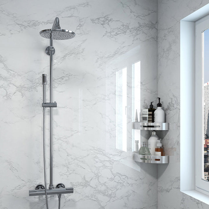 BowLift | Modern Peel and Stick Tile Vinyl Smooth Back Wall Wallpaper