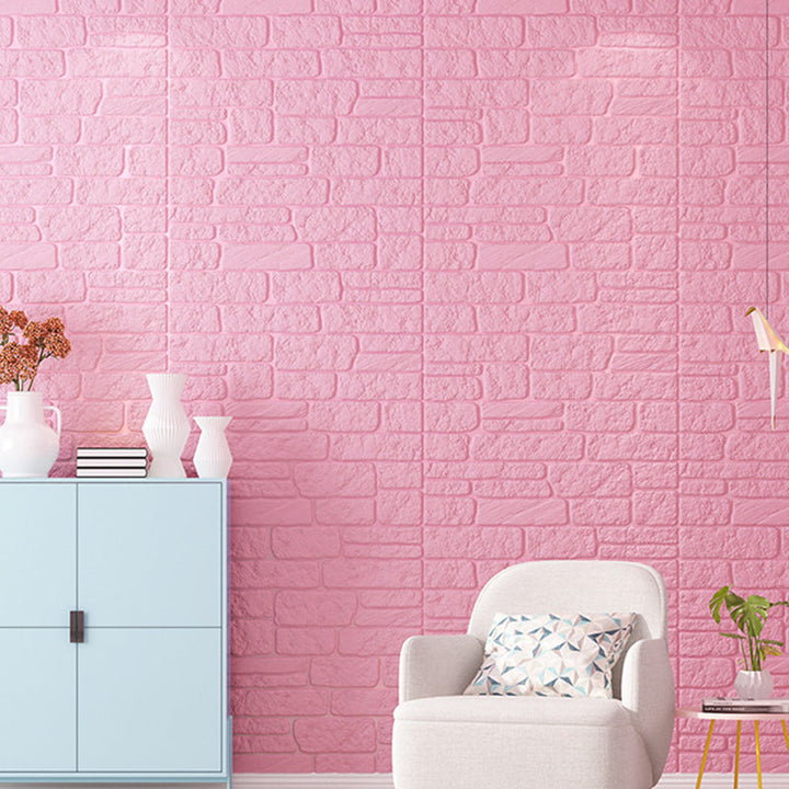 BowLift | Colorful 3D-embossed wall panel Waterproof artificial stone wall tile