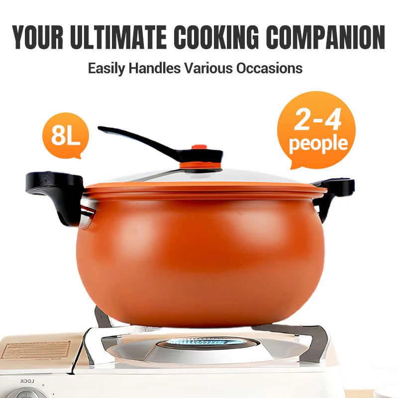 BowLift | ‍Chef's PicksMultifunctional Large Capacity Non-stick Pressure Cooker