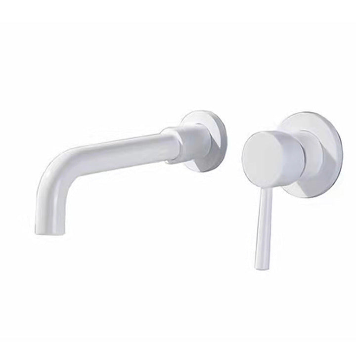 BowLift | Industrial Wall-Mounted Bathroom Faucet 2-Hole Swivel Spout Basin Faucet