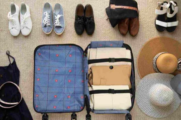 BowLift | 360° Foldable Travel Suitcases with Wheels