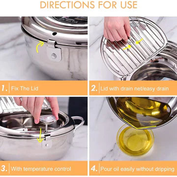 BowLift | Master Fryer with Thermometer