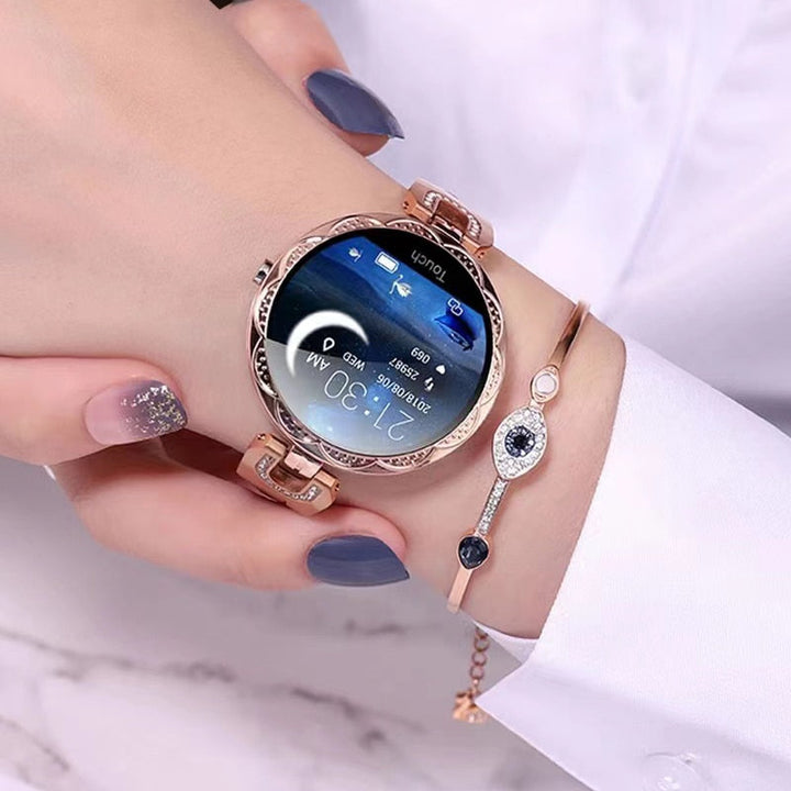 BowLift | AquaFit Smartwatch for Women – Waterproof, Activity Tracker & Notifications