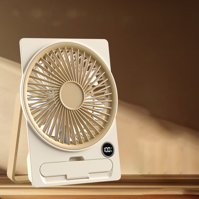USB portable fan with battery – Quiet and rechargeable | Bowlift