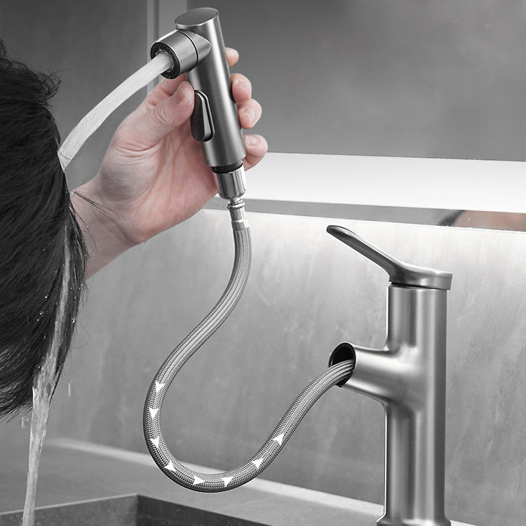 BowLift | Modern Basin Faucet Solid Brass Centerset Sink Faucet for Bathroom