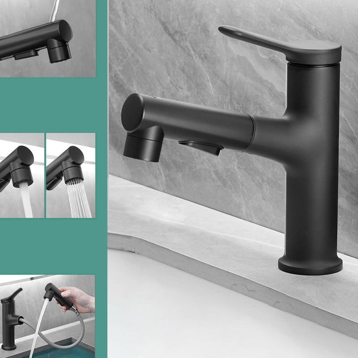 BowLift | Modern Basin Faucet Solid Brass Centerset Sink Faucet for Bathroom