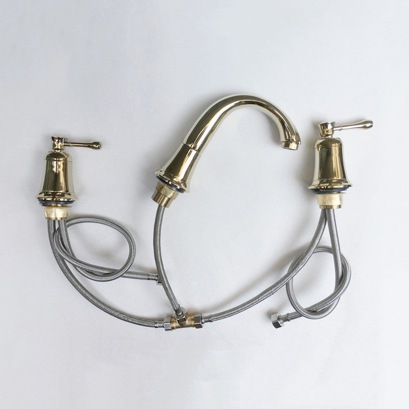 BowLift | Glam Style Faucet Widely used sink faucet with 2 handles and 3 holes