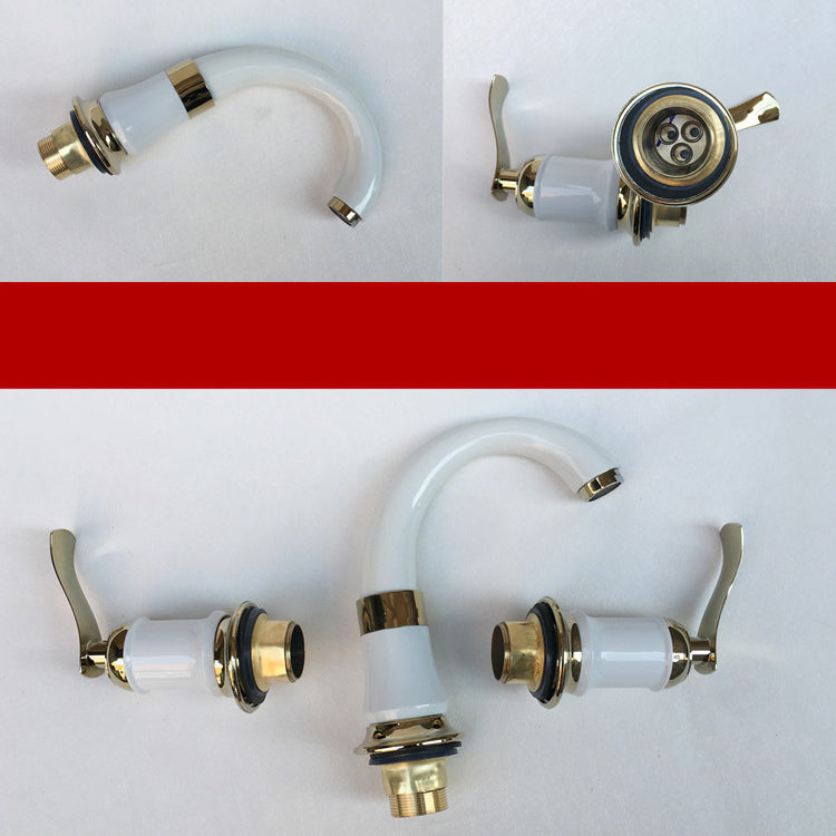 BowLift | Glam Style Faucet Widely used sink faucet with 2 handles and 3 holes