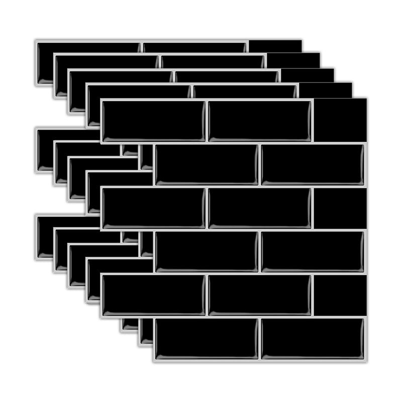 BowLift | Solid Peel & Stick Subway Tile Scratch Resistant PVC Rectangle Peel and Stick Wall Tile